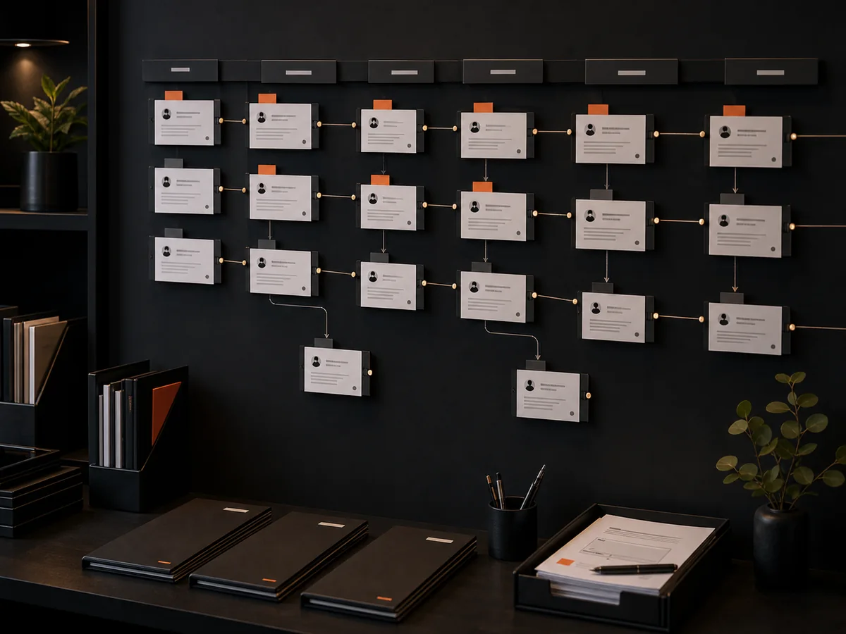 CRM and operations planning workspace